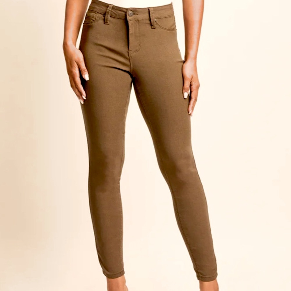 Greenish-Brown Royalty for me Jeggings